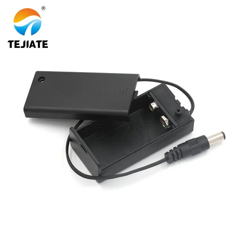 Battery box 5 18650 with switch and cover, battery holder 1, 2, 3/4, battery box 6F22 9V