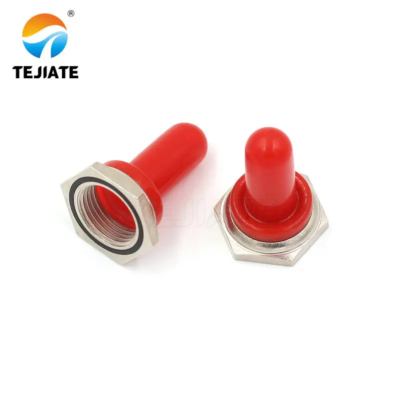 1PCS rocker switch button switch waterproof cap 2 3 6 pins 2 3 gears E-TEN1021 1021 1122 1221 1322 1321 2210 3310 3210 waterproo
