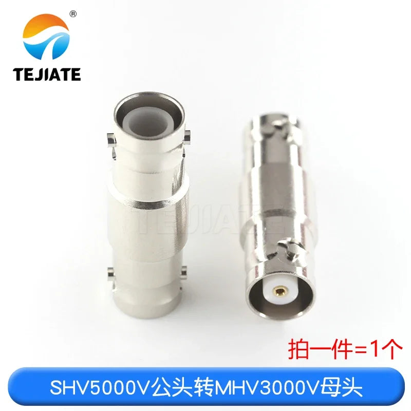 1PCS SHV5000V Female and Male High Voltagel Test RF Connector with Nut Fixed Waterproof Washer