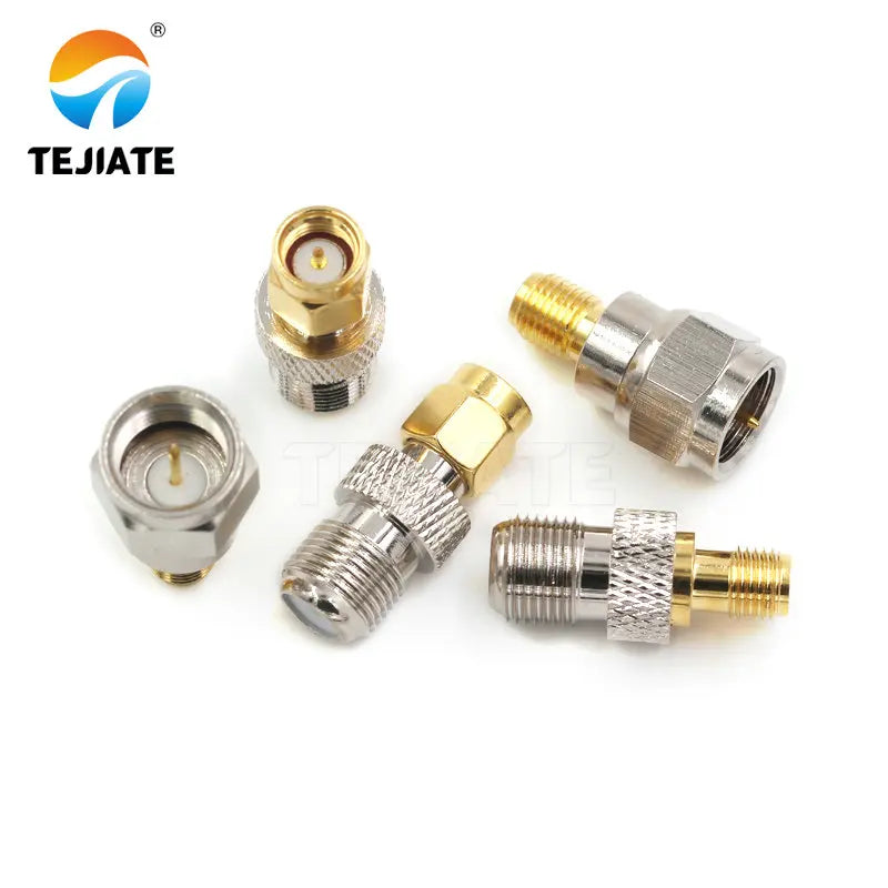 1PCS SMA to F adapter SMA/F-JK RF coaxial extension Stew internal pin adapter male to female converter connector