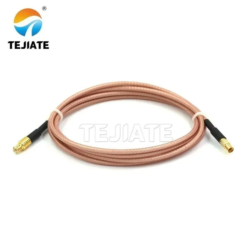 1PCS MCX-J MCX to MMCX adapter line MCX male RF line MMCX straight elbow connection line RG316 coaxial line impedance 50 ohms
