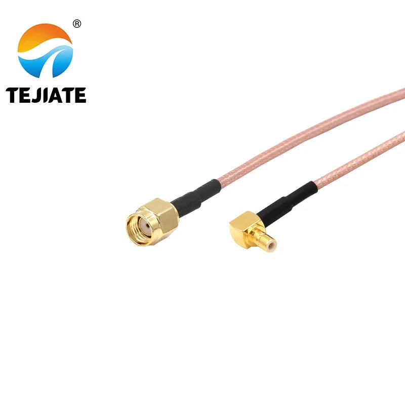 1PCS TEJIATE Adapter Cable SMB To SMA SMB-JW Convert RPSMA-J 8-90CM 1 1.5 2M Length Connector RG316 Wire