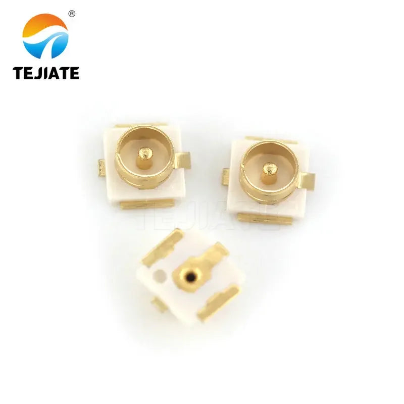 10PCS First GenerationConnector U.FL-R-SMT RF Coaxial Connector Patch Antenna Base PCB Antenna Pedestal