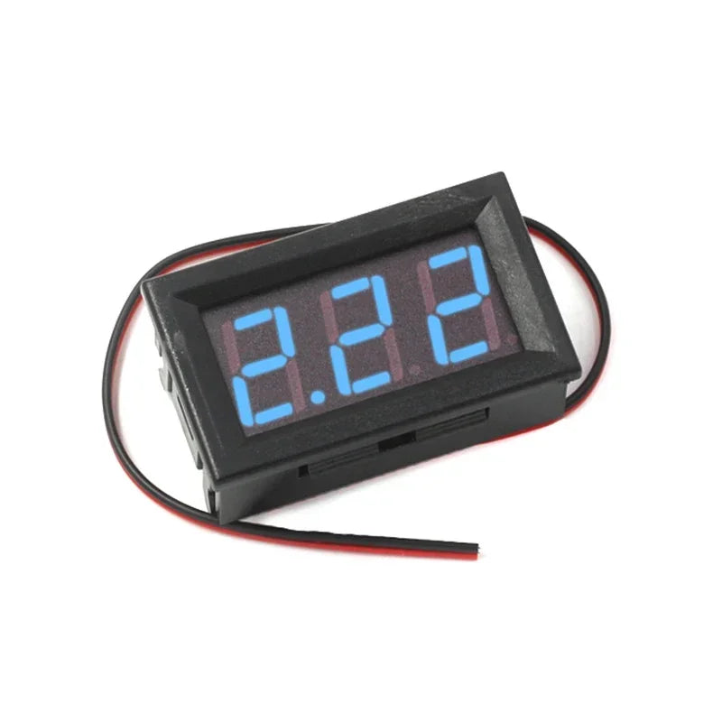 Voltage meter head AC 70V~500V two-line LED digital display two-line digital voltage meter AC220V mains 380V