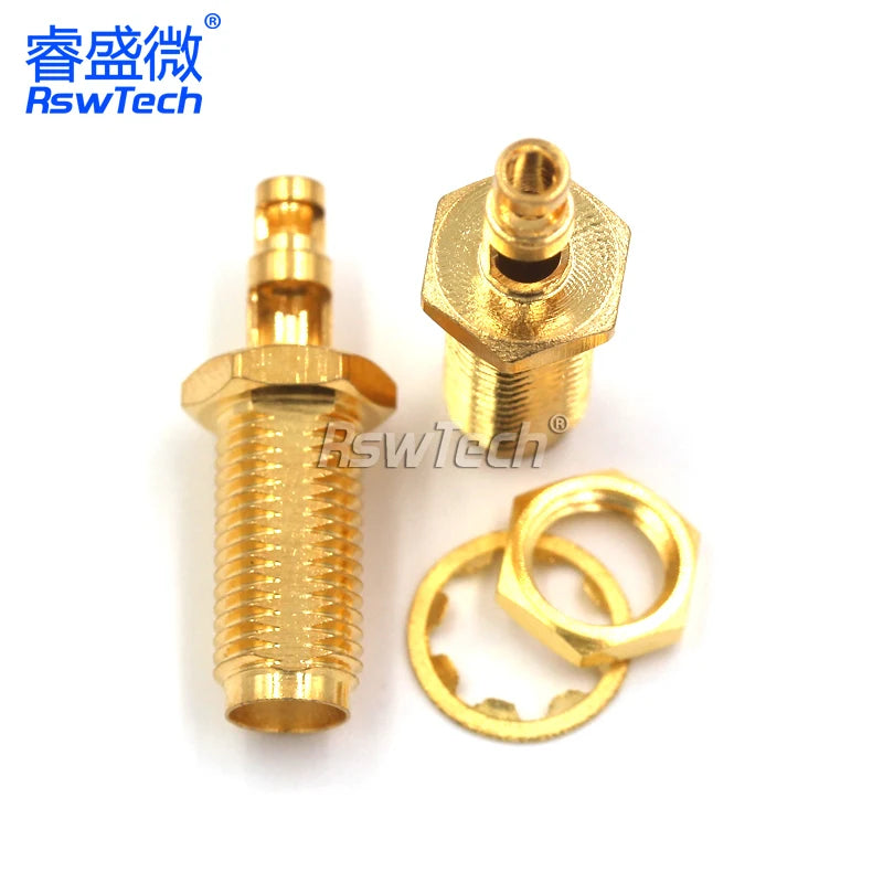1PCS SMA-KY-J Connector PRSMA-KY Adapter Opening Type Outer Screw Inner Pin/Hole Match For RG178