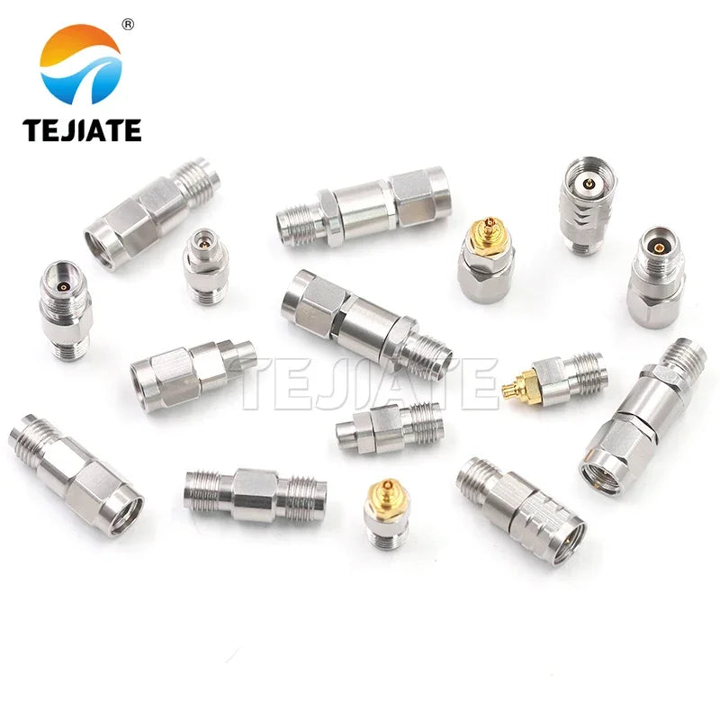 DC-26.5G 30G stainless steel millimeter wave male to 1.85MM 2.4MM 2.92MM 3.5mm female rf coaxial high frequency adapter adaptor