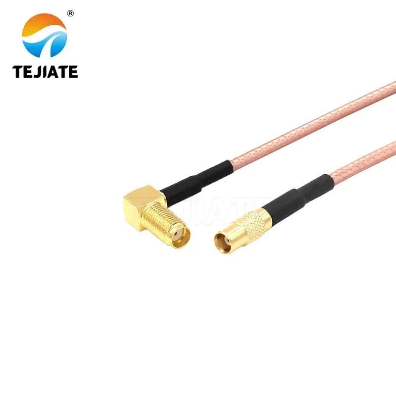 1PCS TEJIATE Adapter Cable MCX To SMA Type MCXK Convert SMAKW 8-90CM 1M 1.5M 2M Length Connector RG316 Wire