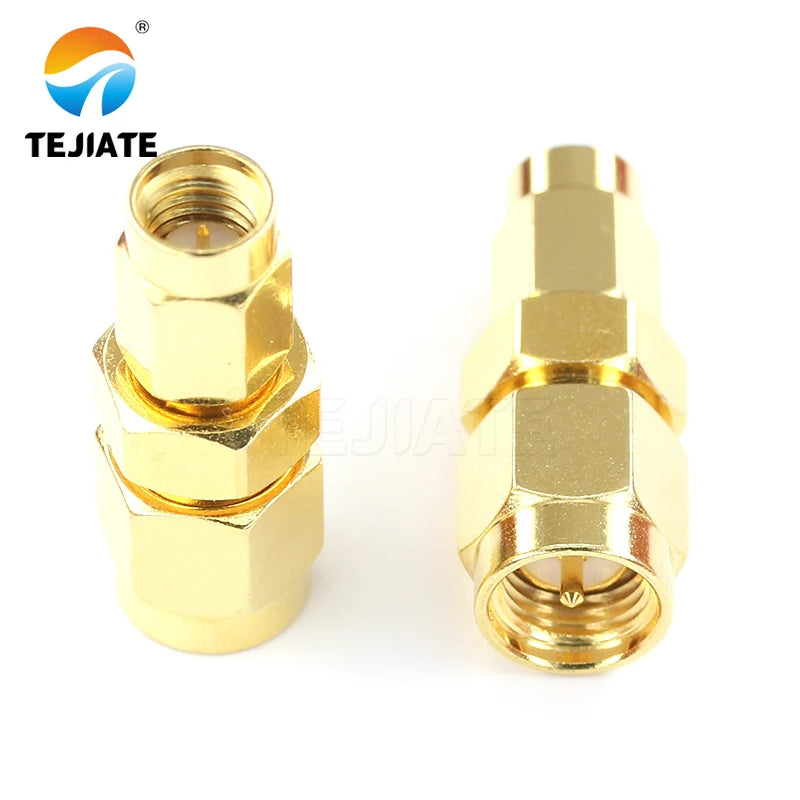 1 PCS RF Coaxial Adapter SMA/SSMA-KJ, SMA Male to SMA/SSMA Female SSMA/SMA-JK SMA to SSMA RF Adapter RF Signal Connector 50 ohms