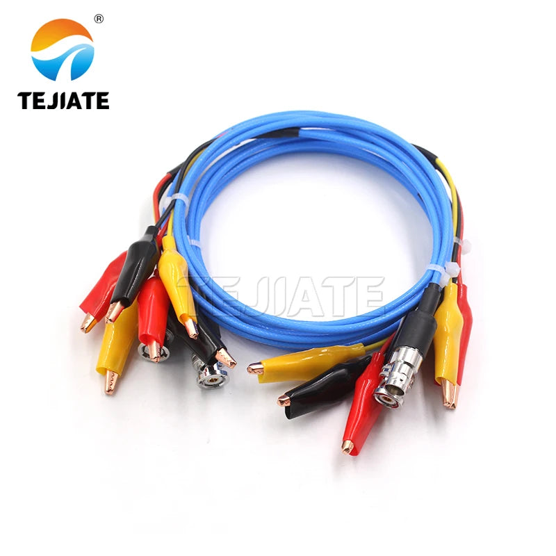 BNC triaxial to alligator clip test line TRB-J-K three-bayonet male and female head TRRG316 RF adapter cable