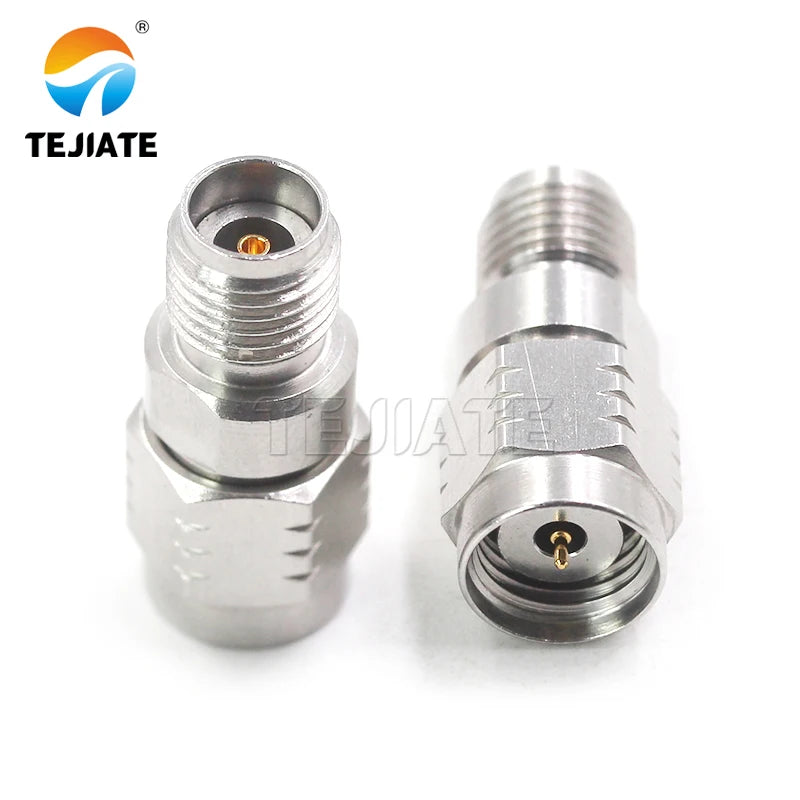 DC-40G 50G stainless steel millimeter wave 1.85mm 2.92mm 2.4mm female to male rf coaxial high frequency adapter adaptor