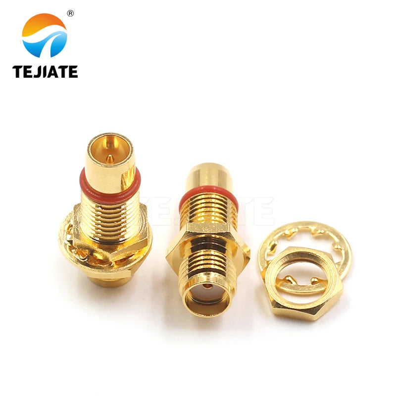 SMA to BMA RF Coaxial Connector DC-6GHz With Nut Mounting