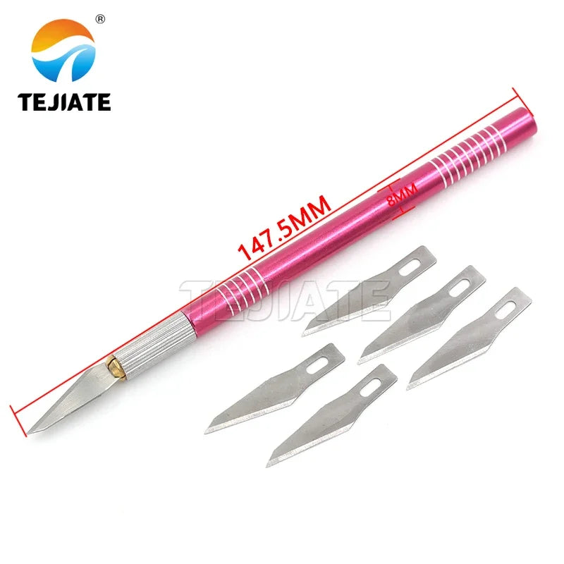 Full metal handle carving knife utility knife circuit board knife mobile phone film scraper repair