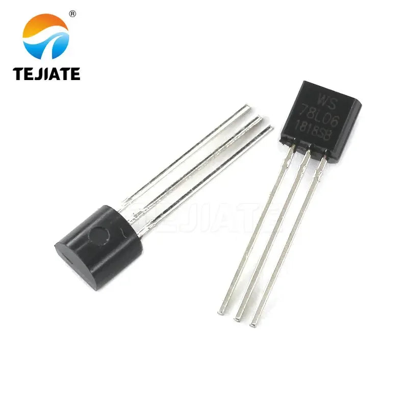 5PCS TEJIATE Triode 78L05 78L06 78L08 78L09 78L10 78L12 78L15 Stable Voltage Three Ports Tertiary Tube SMD DIP Type