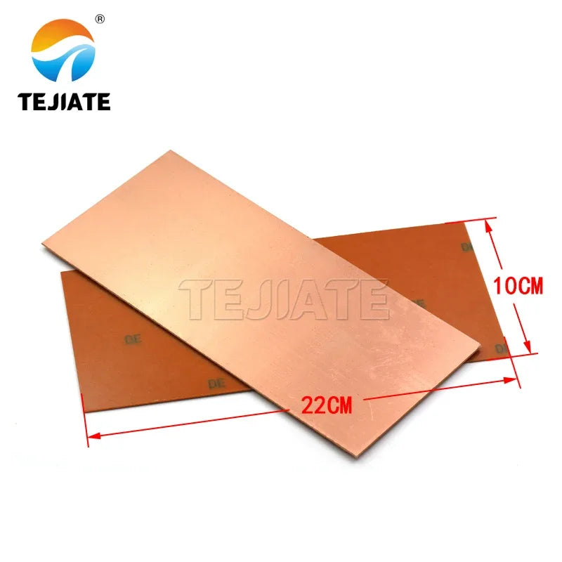 Single-sided bakelite copper clad board, experimental board, PCB circuit board 7*10 10*15 10*20 20*30 circuit board