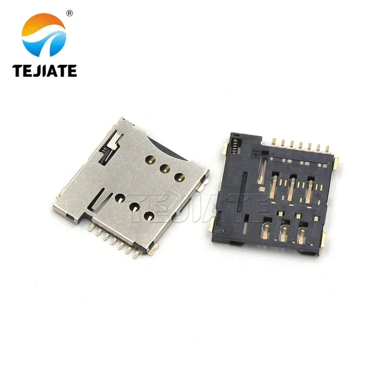 SD/MINI/TF/SIM/NANO/MICRO Card Holder Card Slot Card Tray Size/length Body With Self-elasticity