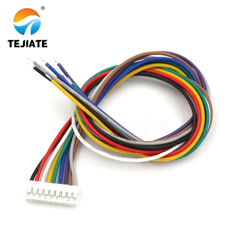 PH2.0MM Electronic Terminal Wire Single Head Color Row Line 2/3/4/5/6/7/8/9/10/12P 30CM Nickel Plated