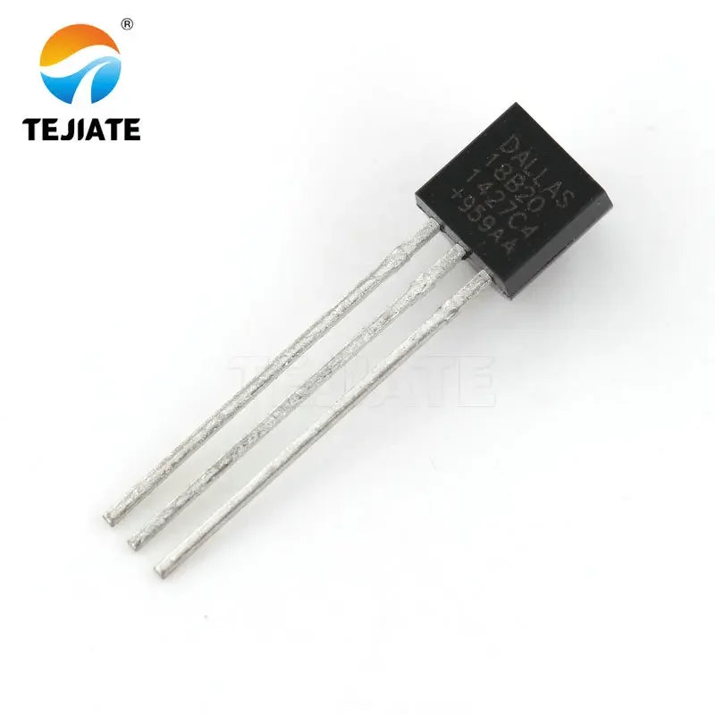 1PCS temperature sensor DS18B20 probe module electronic diy kit ds18b20 chip waterproof wire 1 2 3M stm32 drduion learn board