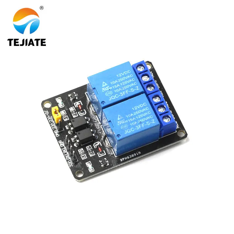 5V/12V 1 2 4 6 8 channel relay module with optocoupler. Relay Output 1 /2 /4 /6 / 8 way relay module 12V blue