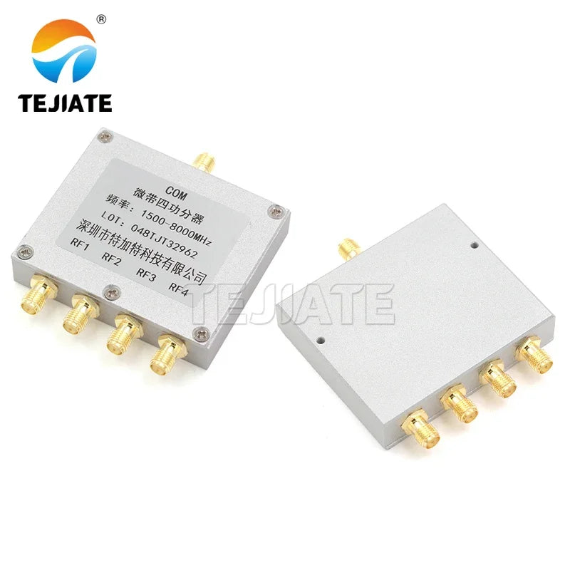 1PCS SMA Microstrip Power Divider, One Point Four, 0.5-8G SMA RF Combiner, WIFI 2-6G Power Divider