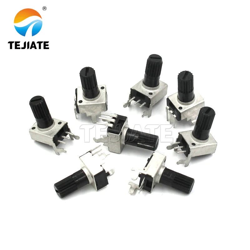 5PCS 0932 potentiometer adjustable resistor vertical 5K 10K 50k 100K 3-foot long handle 12.5MM RV09 type