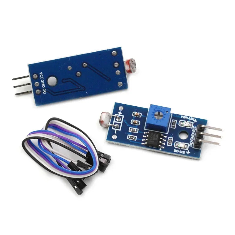 LM393 Photoresistor 3 Pin 4 Pin Light Detection Light Sensor Module DIY Kit