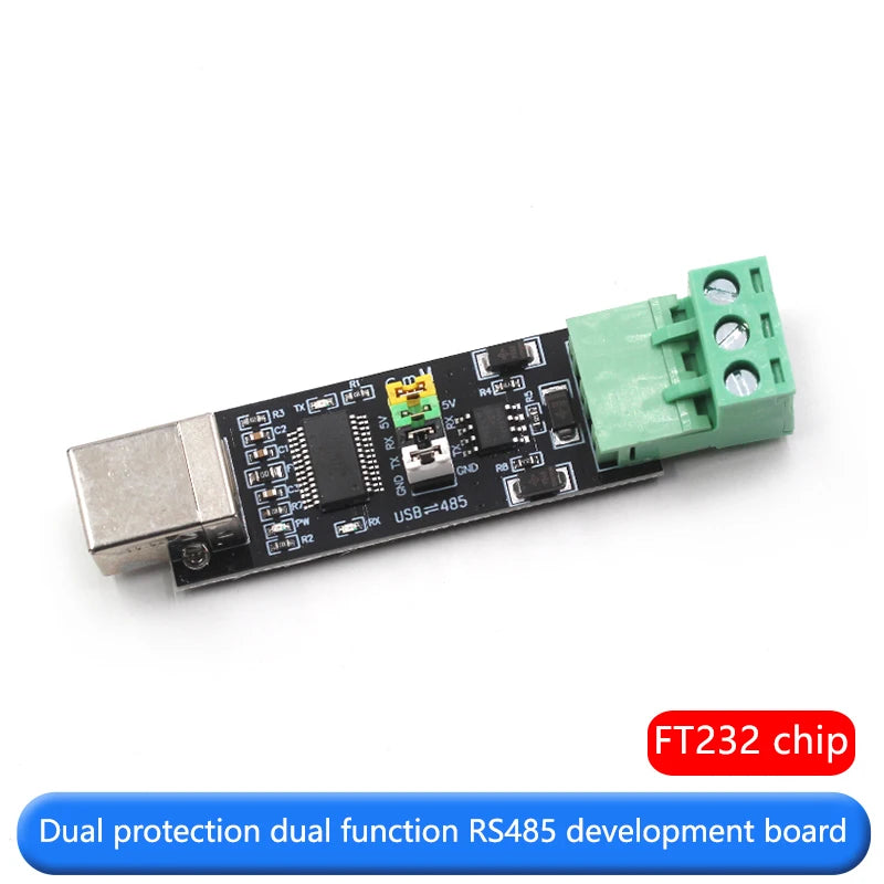 Dual protection dual function RS485 development board FT232 chip USB to TTL/485 serial port module