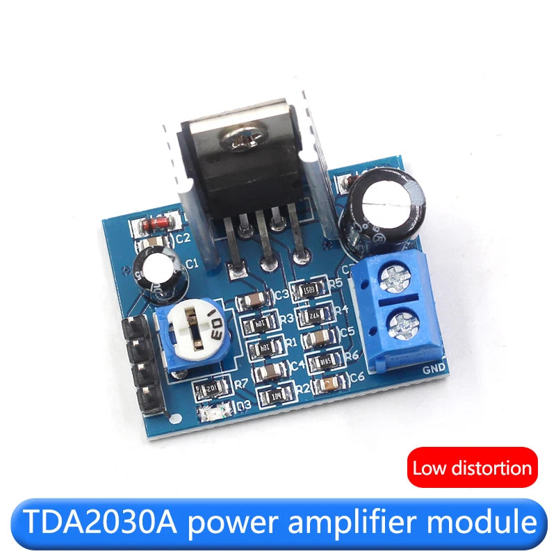 TDA2030A power amplifier module Audio amplifier module DIY digital power amplifier board speaker 6/9/12v