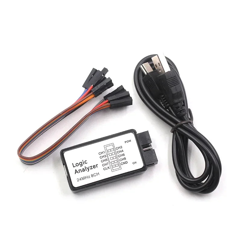 USB Logic Analyzer MCU ARM FPGA Debug Tool 24M Sampling 8 Channels