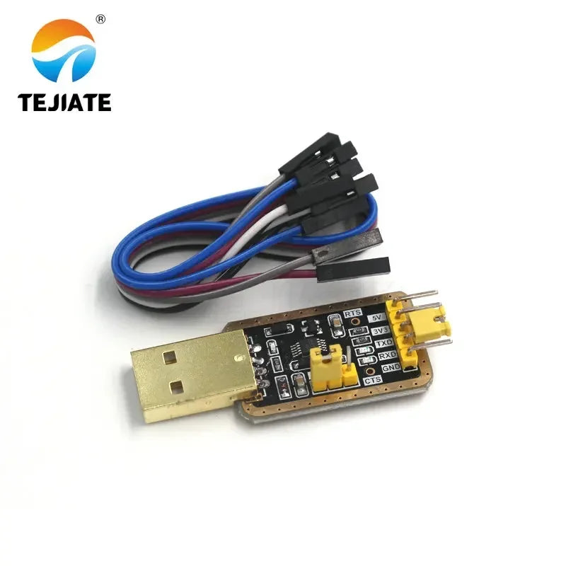 1PCS CH340G FT232BL-RL CH340E Reflesh Module Serial-port-USB To TTL Transform Modular Unit STC Download Wire Gold-colour Type