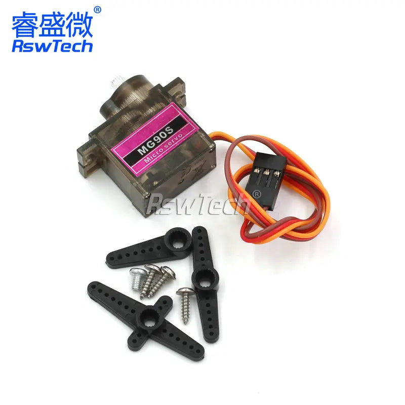 1PCS SG90 MG90S Steering Engine Module Unit Helicopter QC Fixed Wing Remote Control Aircraft  Aviation Modular Motor