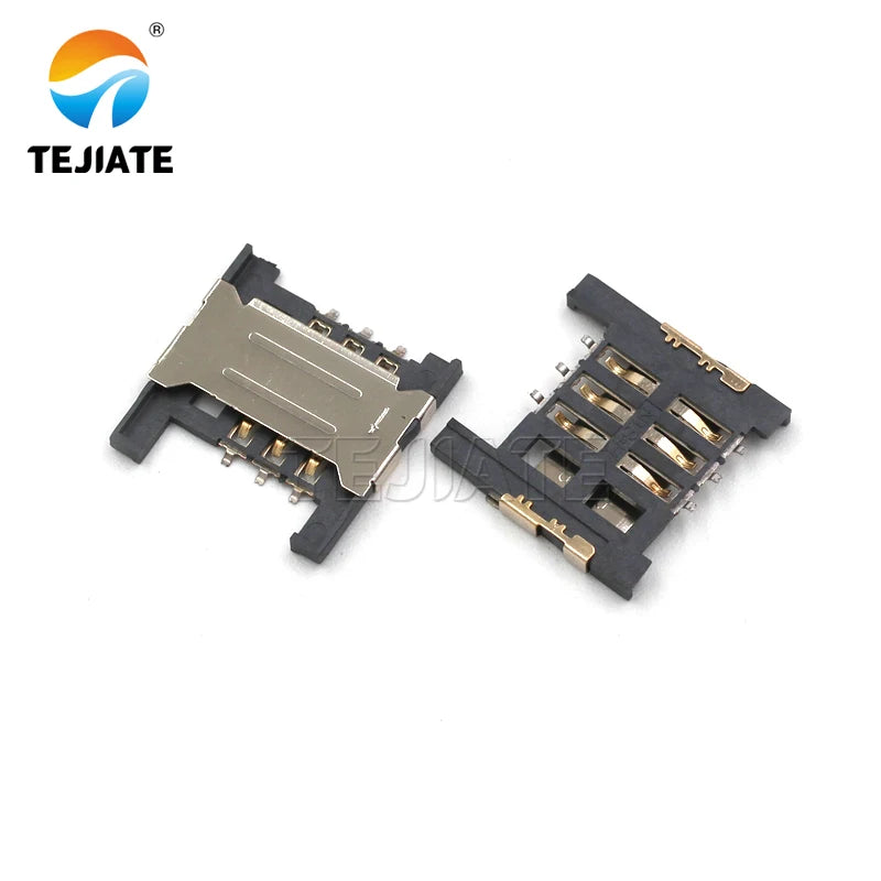 SD/MINI/TF/SIM/NANO/MICRO card holder card slot card tray size/length body with self-elasticity