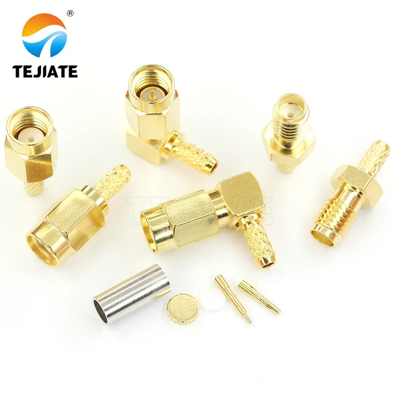 1PCS SSMA-JW/K/J-1.5 Female and Male Adapter for Extension Cable Connector RF Coaxial