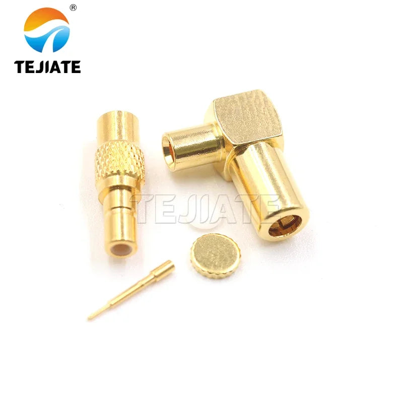 SSMB-KB2 SSMB-KWB2 SSMB connector matches RG405/086 50-2 semi-flexible semi-steel cables
