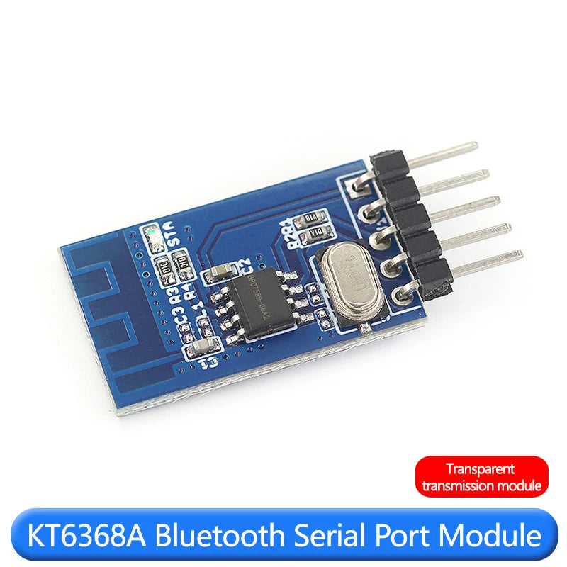 KT6368A Bluetooth transparent serial data communication module supports Bluetooth 5.1BLE/2.1SPP