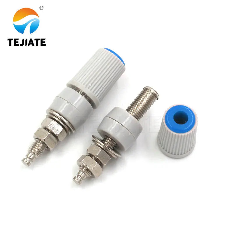 1PCS 30A high current banana socket M5 * 45 pure copper wiring column 5mm banana socket plug 4mm terminal grounding column