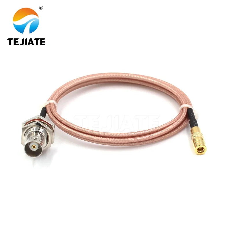 1PCS TEJIATE Adapter Cable SMB To BNC Type SMBK Convert BNCK 8-90CM 1M 1.5M 2M Length Connector RG316 Wire