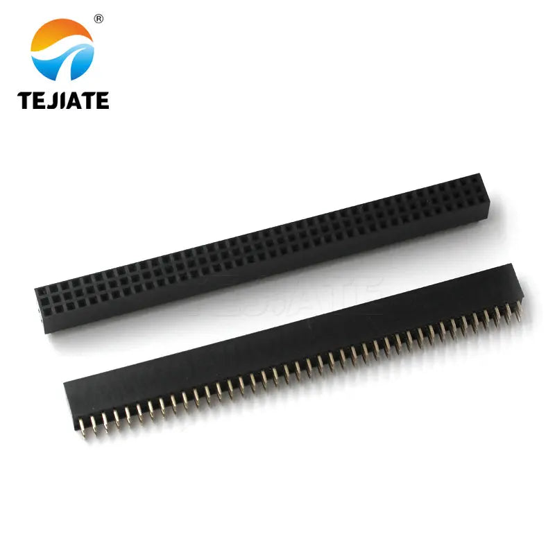 1PCS 2.54 3*40 Three Row Male Female 90 degree right angle R/A Breakaway PCB Pin Header socket Connector Pinheader 3x40p