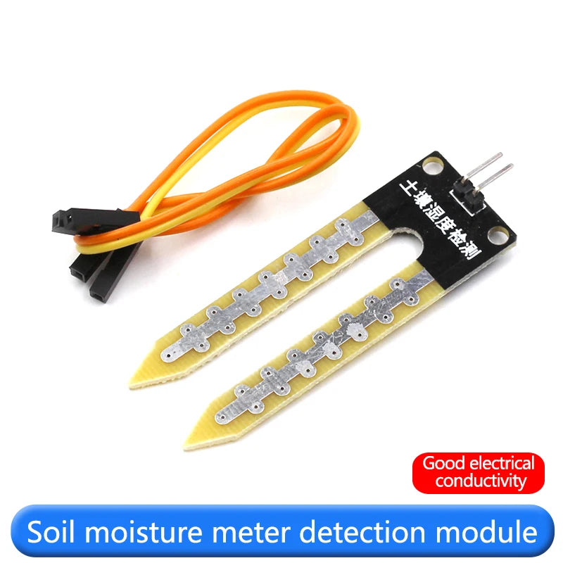 Soil Moisture Sensor Module, Moisture Sensor, Soil Moisture Meter Detection Electronic Experimental Moisture-Sensitive Module