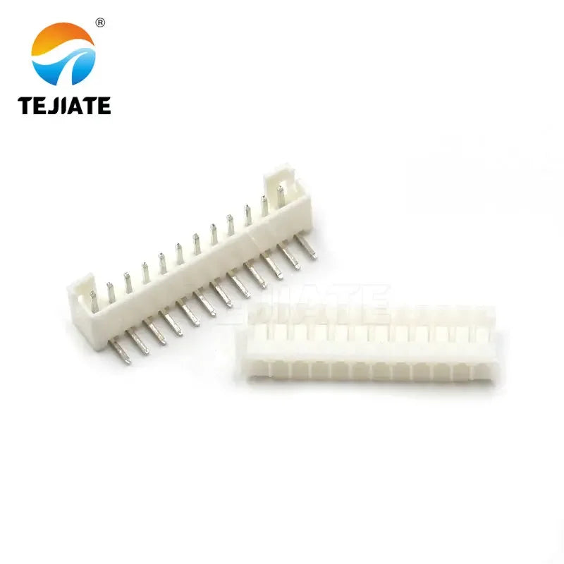 50PCS PH2.0MM Connector 2/3/4/5/6/7/8/9/10/12P Adapter Ternimal Bent Pin Base + Plug + Reed