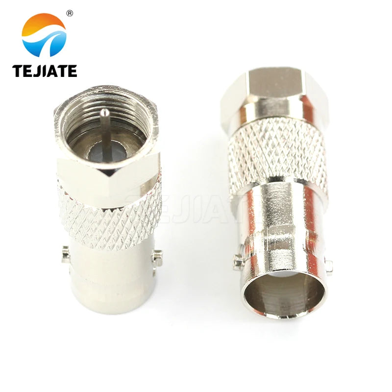 1PCS BNC-F-JK/KK/KJ Male to Female F Head British Adapter Bayonet Radio Frequency Connector