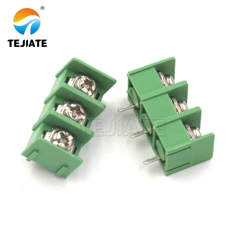 5PCS KF7.62-2P3P4P position terminal block PCB terminal connector 7.62mm splicable green/black