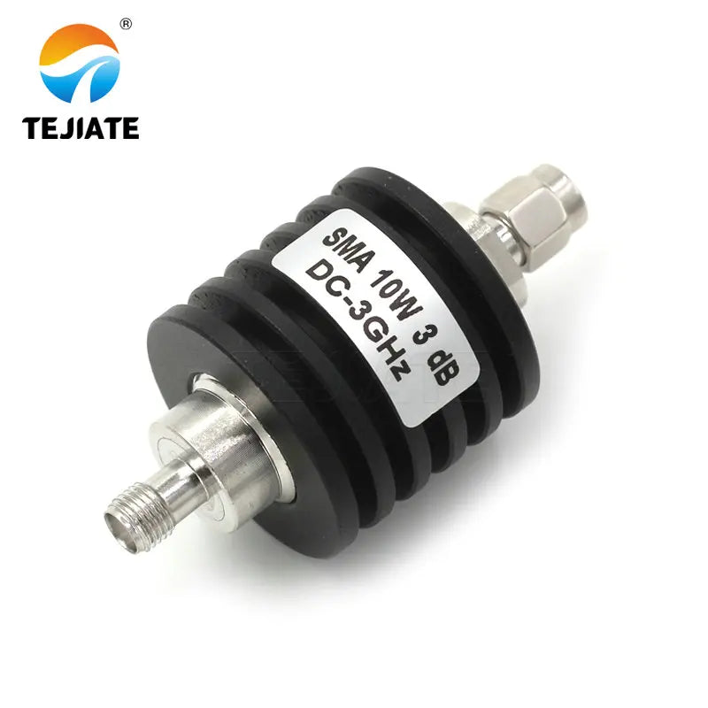 1PCS SMA-JK 10W RF Coaxial Male and Female DC-3GHz 1DB-40DB Fixed Connector Attenuator