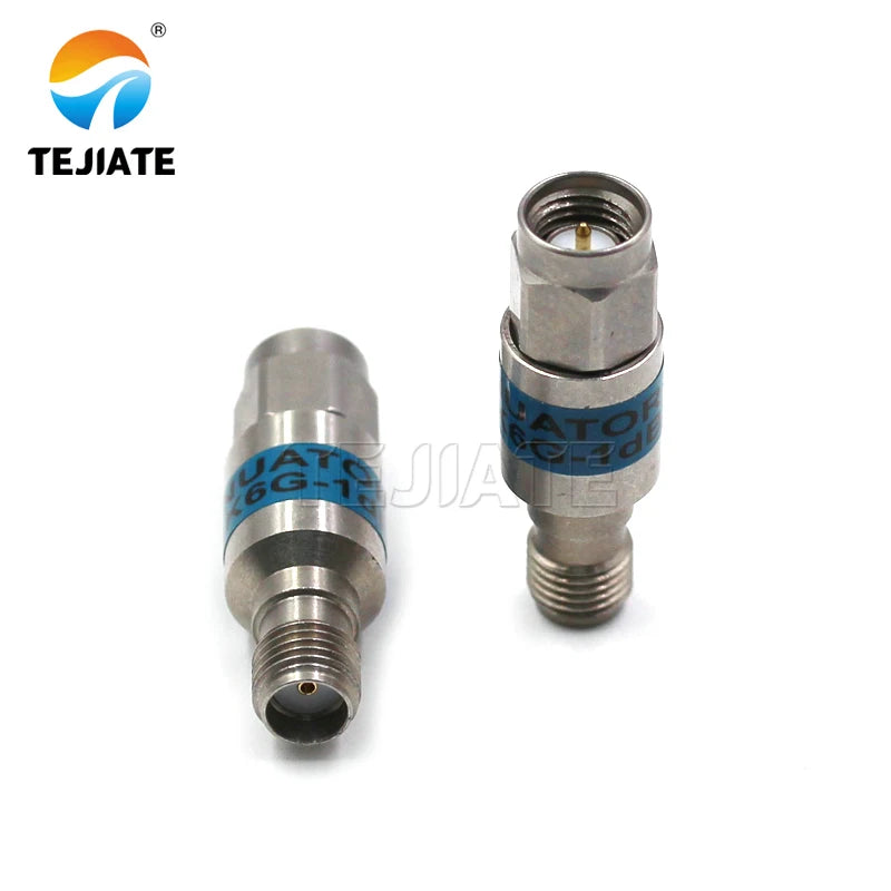 1PCS SMA attenuator SMA-JK male female 2W RF fixed coaxial attenuator 3DB 5DB 6DB to 30DB connector