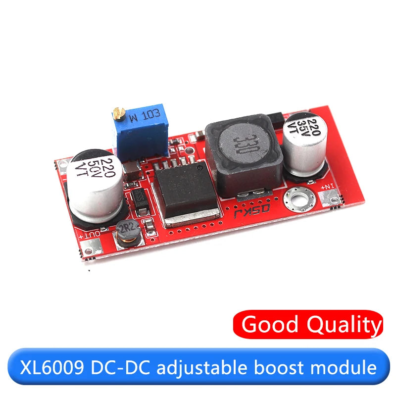 XL6009 DC-DC adjustable power supply boost module super LM2577 high performance low ripple with enable