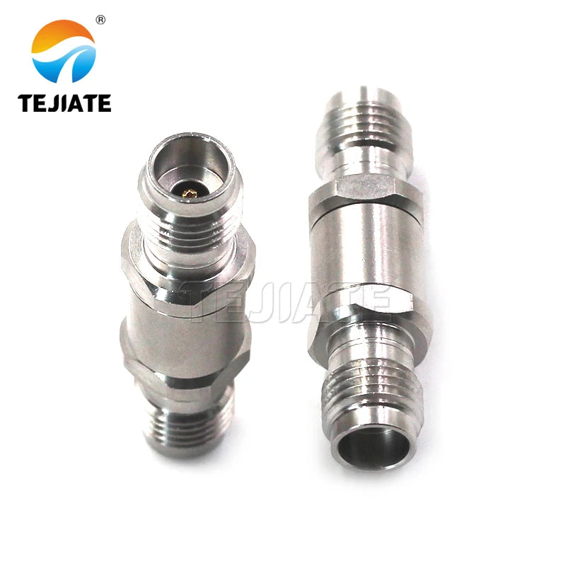 DC-40G 50G stainless steel millimeter wave 1.85mm 2.92mm 2.4mm female to male rf coaxial high frequency adapter adaptor