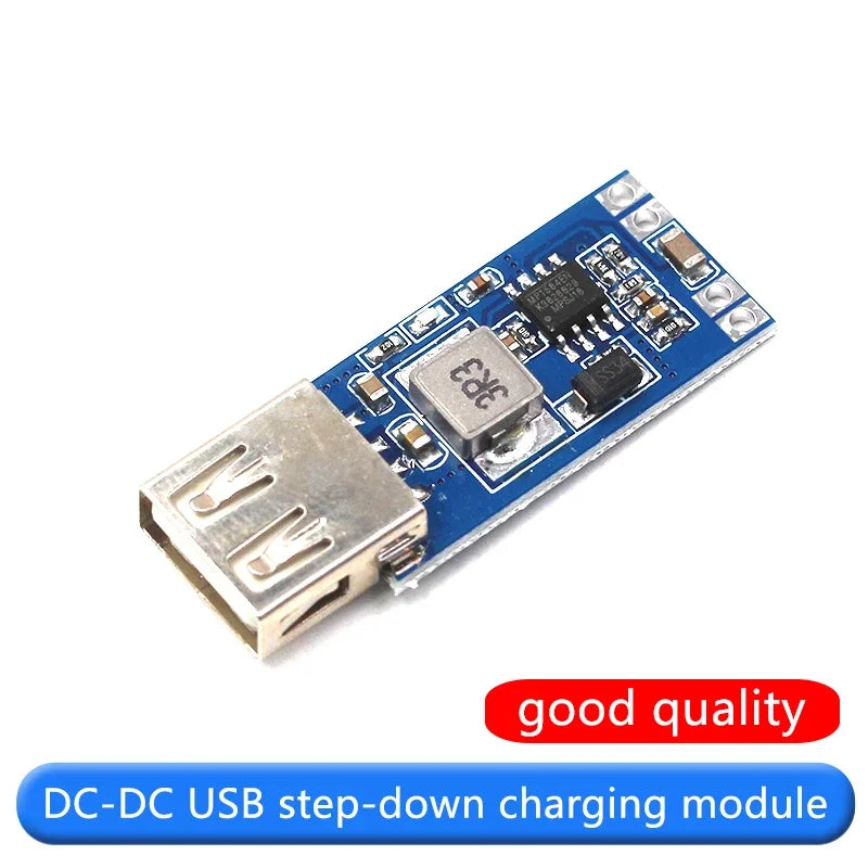 DC-DC USB step-down regulated power supply module 7.5V-9V/12V/24V28V to 5V mobile phone car charging module
