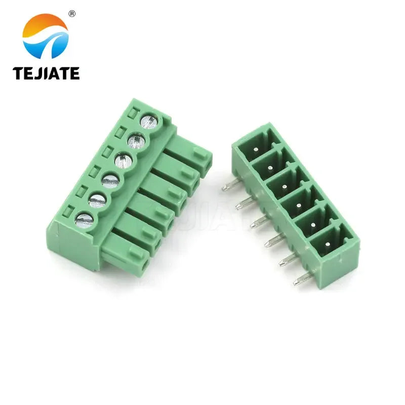 KF2EDG 3.81MM Plug-In PCB Terminal Bent Pin Socket 2/3/4/5/6/7/8/9P