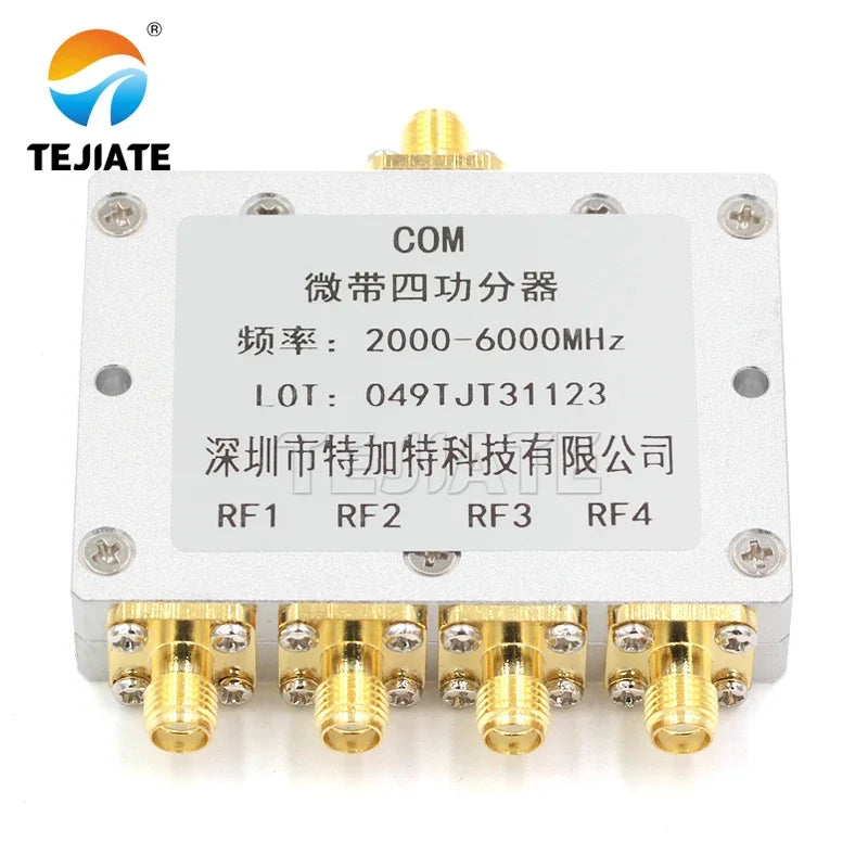 1PCS SMA Microstrip Power Divider, One Point Four, 0.5-8G SMA RF Combiner, WIFI 2-6G Power Divider