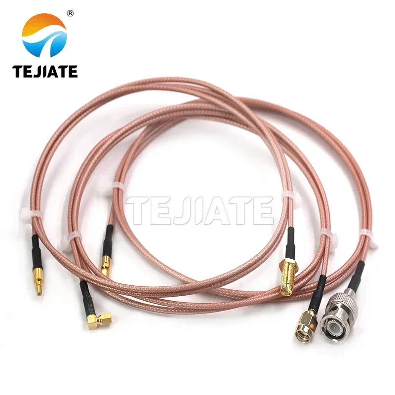 ssmc RF adapter cable, to sma, bnc 1 meter RG316 wire