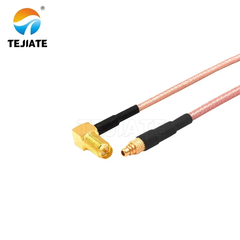 1PCS TEJIATE Adapter Cable MMCX To RPSMA Type MMCX-J Convert RPSMA-KW 8-90CM 1M 1.5M 2M Length Connector RG316 Wire